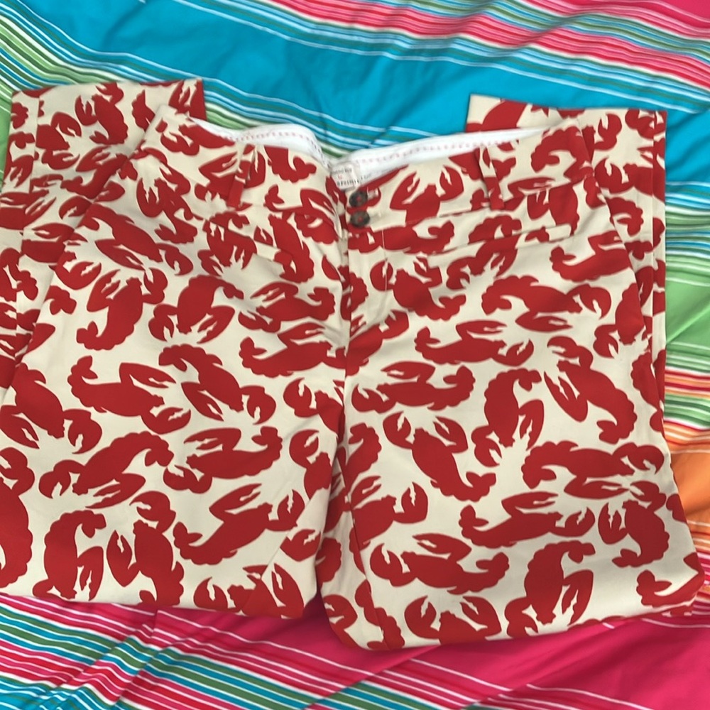 Anthropologie Red lobster essential Slim Pants - Picture 6 of 6